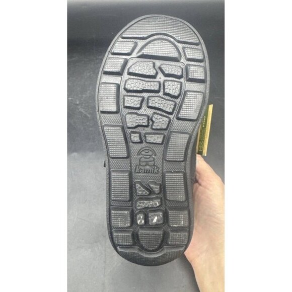 Kamik Black Snowcutie Vegan Waterproof Winter Snow Boots Toddler Sz 10 NEW - Picture 10 of 11